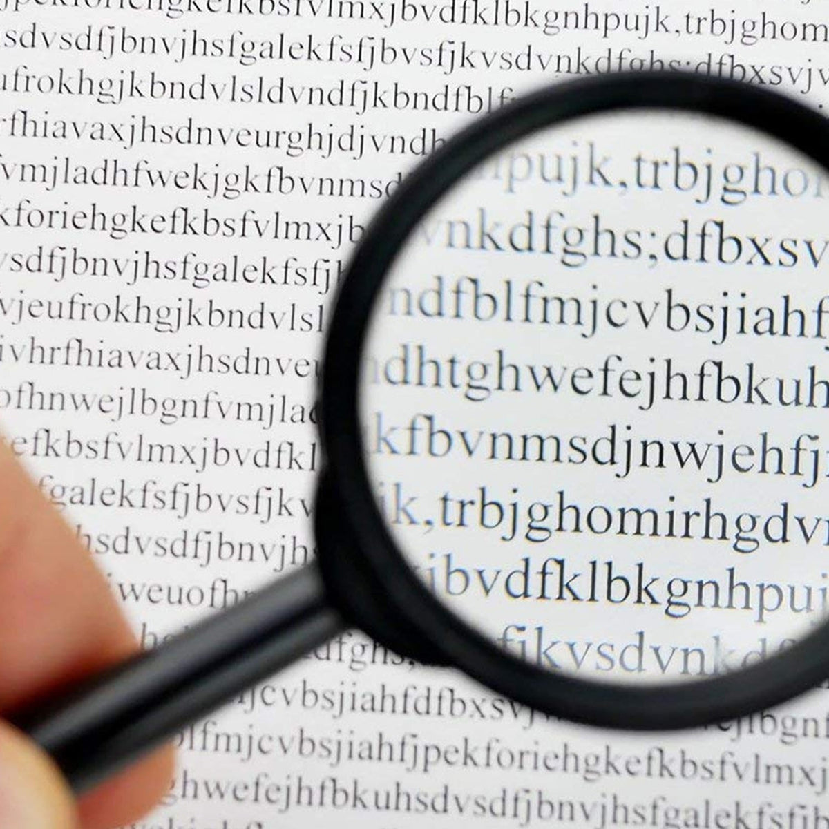 50mm Magnifying Glass for Reading – Clear Vision & Durable – close-up