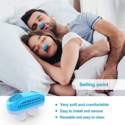 Anti-Snoring Nose Clip – 2-in-1 Air Purifier Device – view 7
