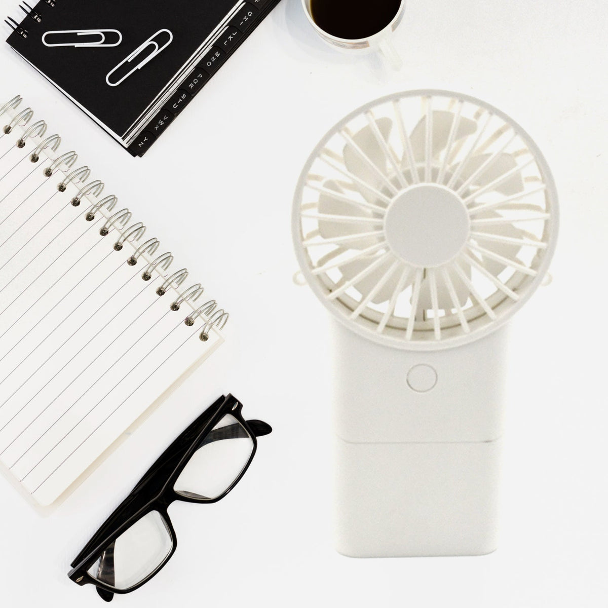 Handheld Fan – USB Rechargeable, 3 Speed Portable – view 6