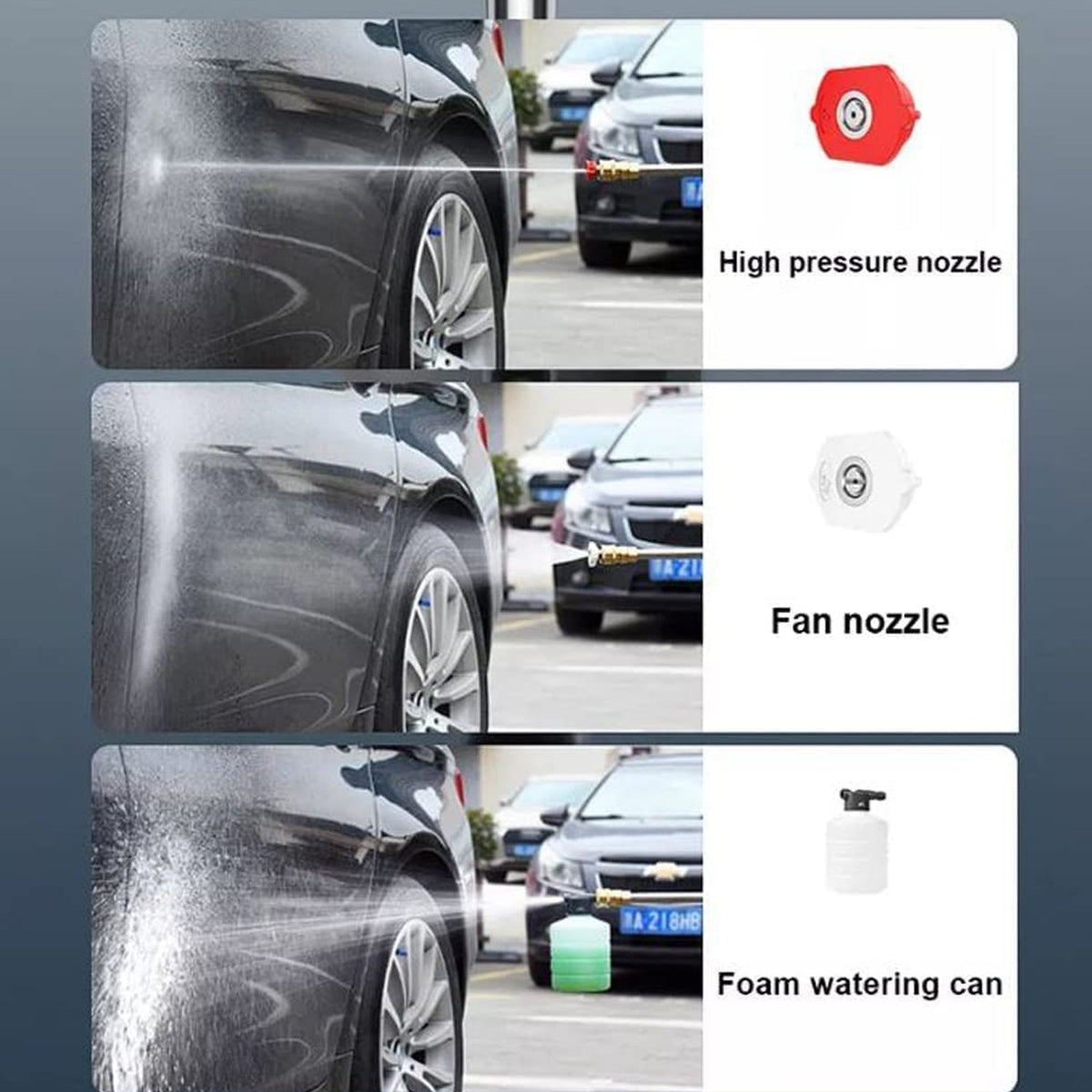 Cordless Car Pressure Washer – 48V Portable Cleaning Kit – view 6