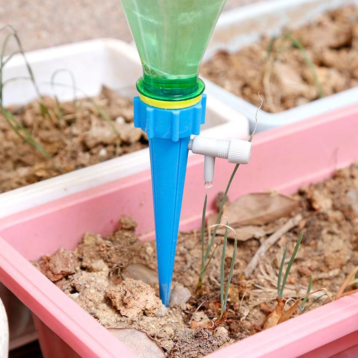 Plant Watering Spikes – Adjustable Slow Release – detail view