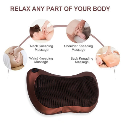 Professional Massage Pillow – Heat & Rollers – detail view