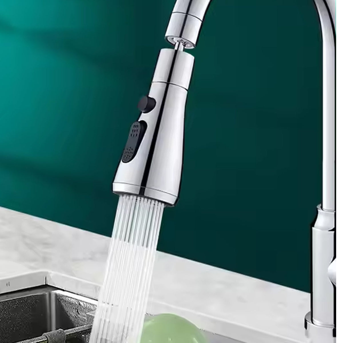 Kitchen Faucet Sprayer – 3-Function Pull Down – view 6