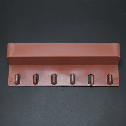 Key Holder Stand – 6 Hooks Multiuse for Home & Bathroom – detail view
