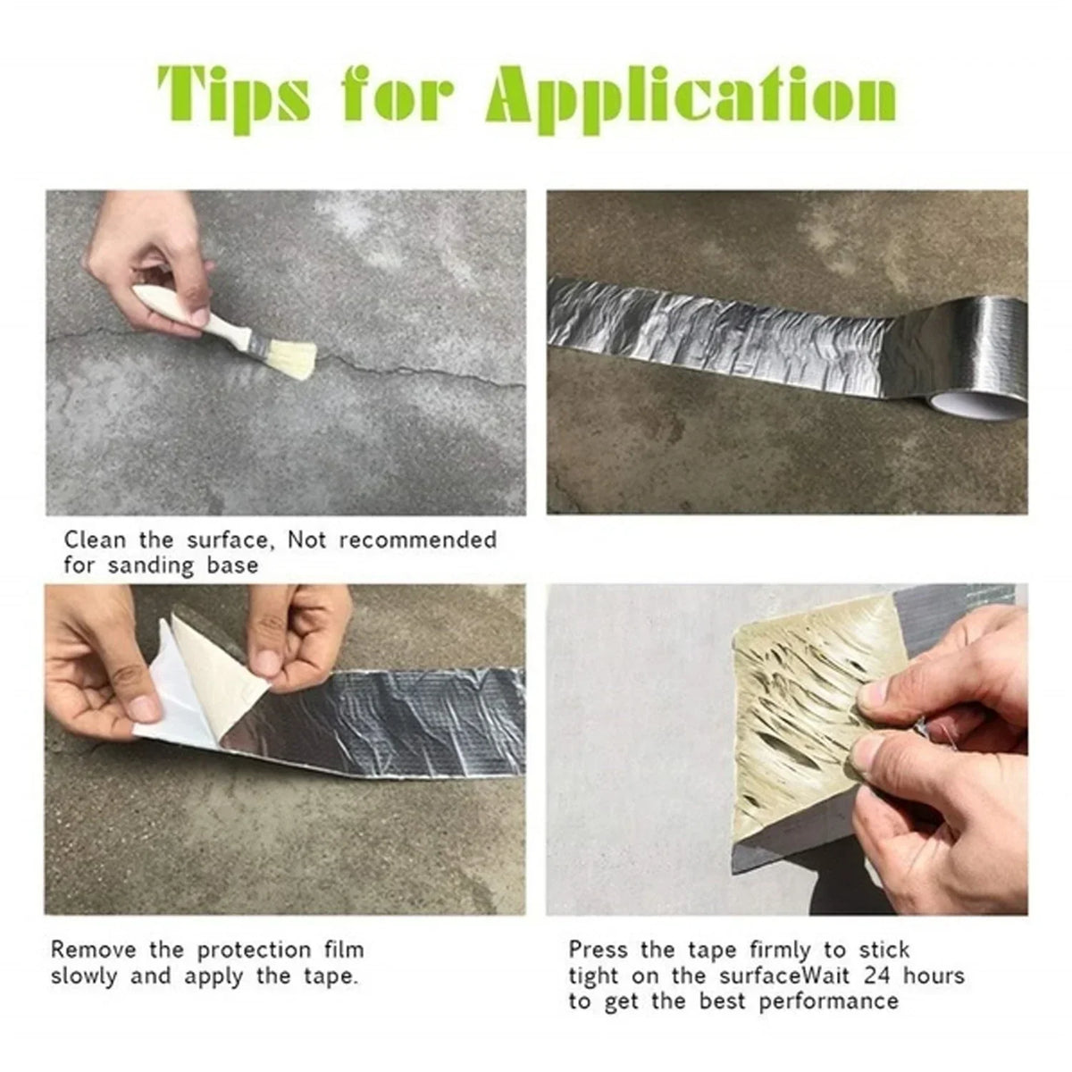 Heat-Resistant Aluminum Foil Tape – High Temp Insulation – view 7