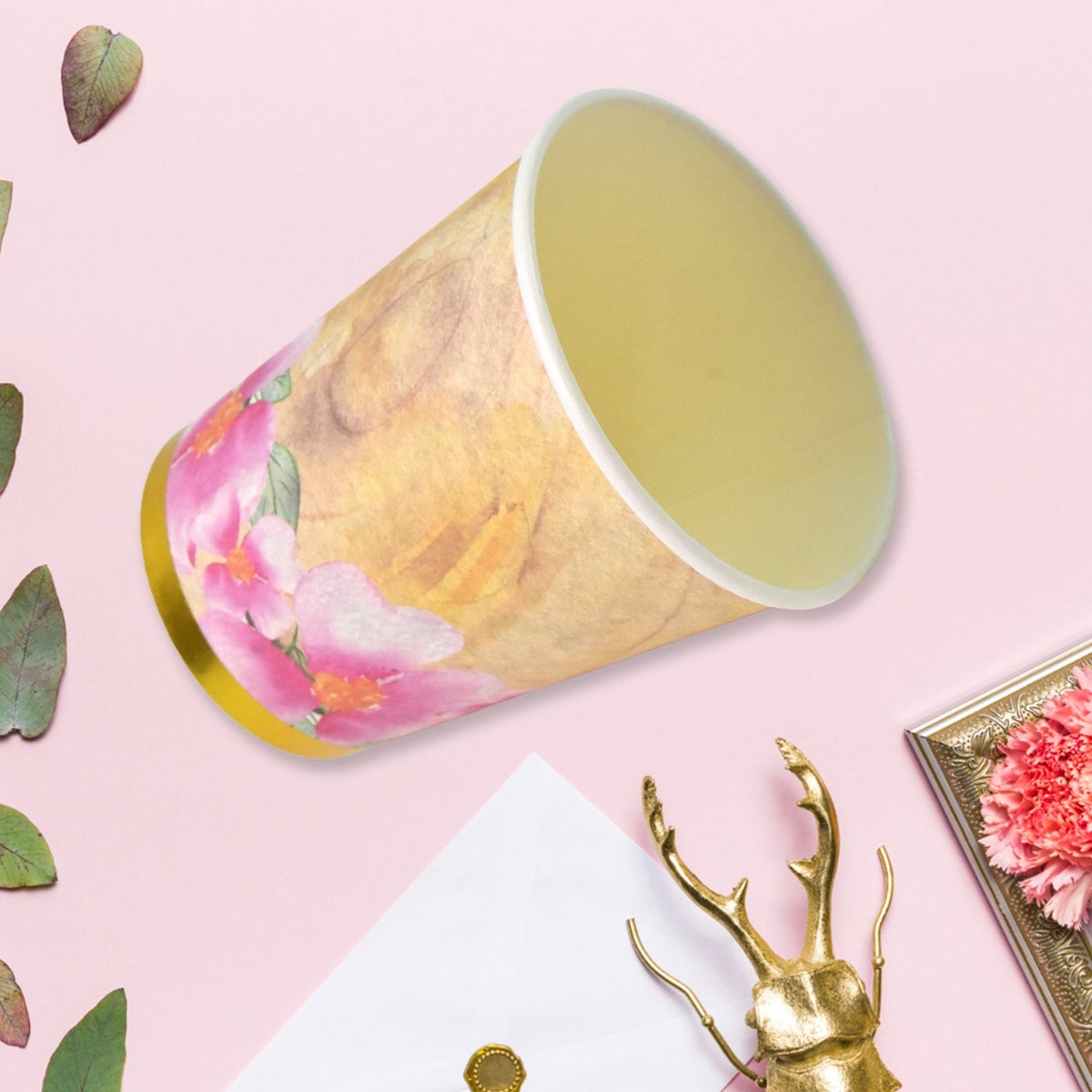 Disposable Paper Cups – Mixed Design 24 pcs – view 6