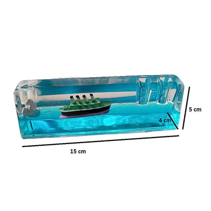 Floating Cruiser Ship Decor – Unsinkable Stress Relief Toy – view 6