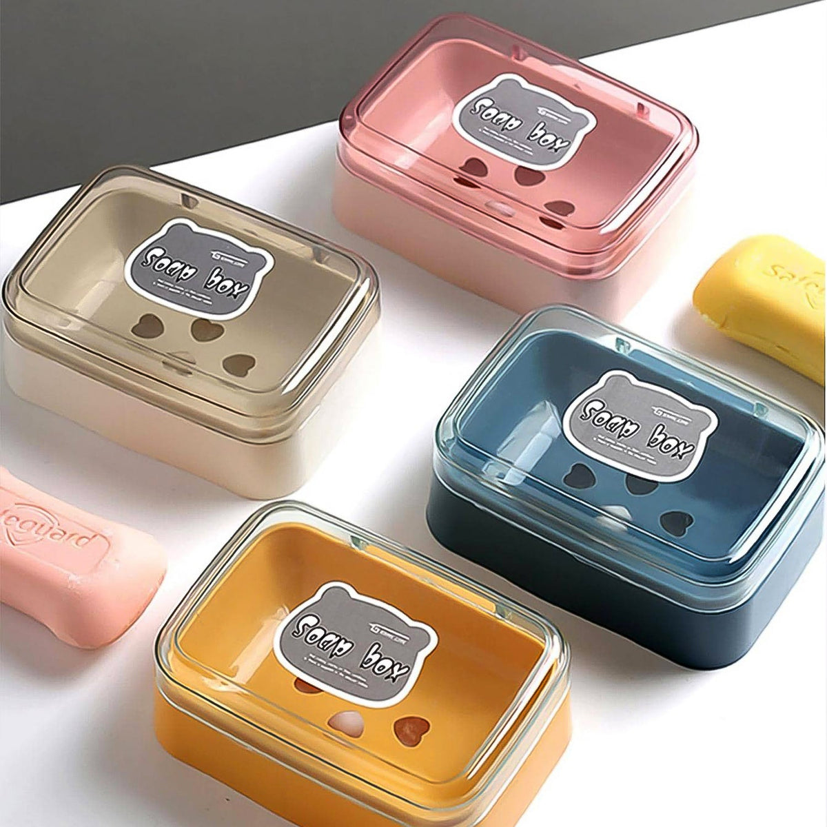 Self-Draining Soap Dish – Portable & Leakproof – detail view