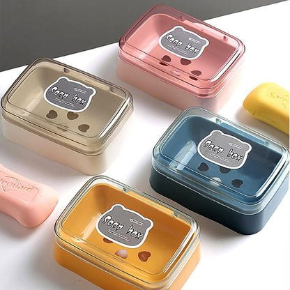 Self-Draining Soap Dish – Portable & Leakproof – detail view