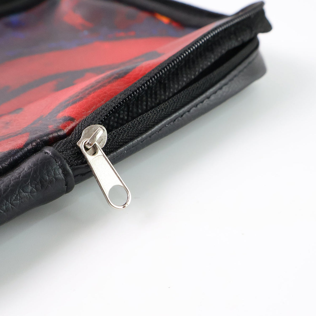Multipurpose Zipper Pouch – Handcrafted Traditional Art – close-up