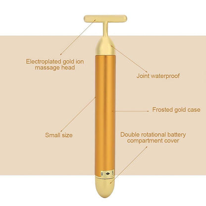 Vibrating Face Massager – Golden Energy for Radiant Skin – view 6