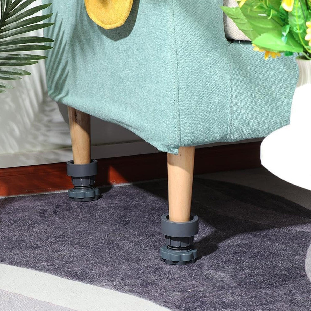 Washing Machine Anti-Vibration Pads – Adjustable Non-Slip – close-up