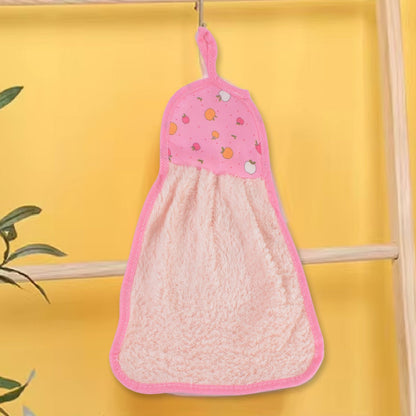 Microfiber Kitchen Towel with Loop – Soft, Quick-Dry – detail view
