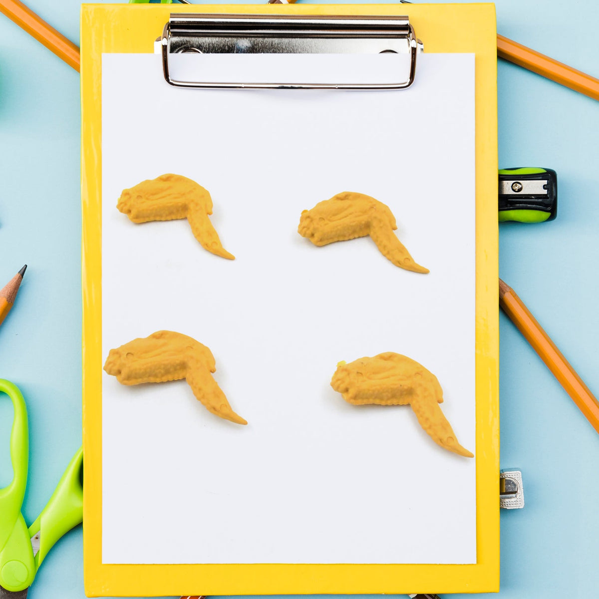 Chicken Erasers – Fun Wing & Leg set – view 11