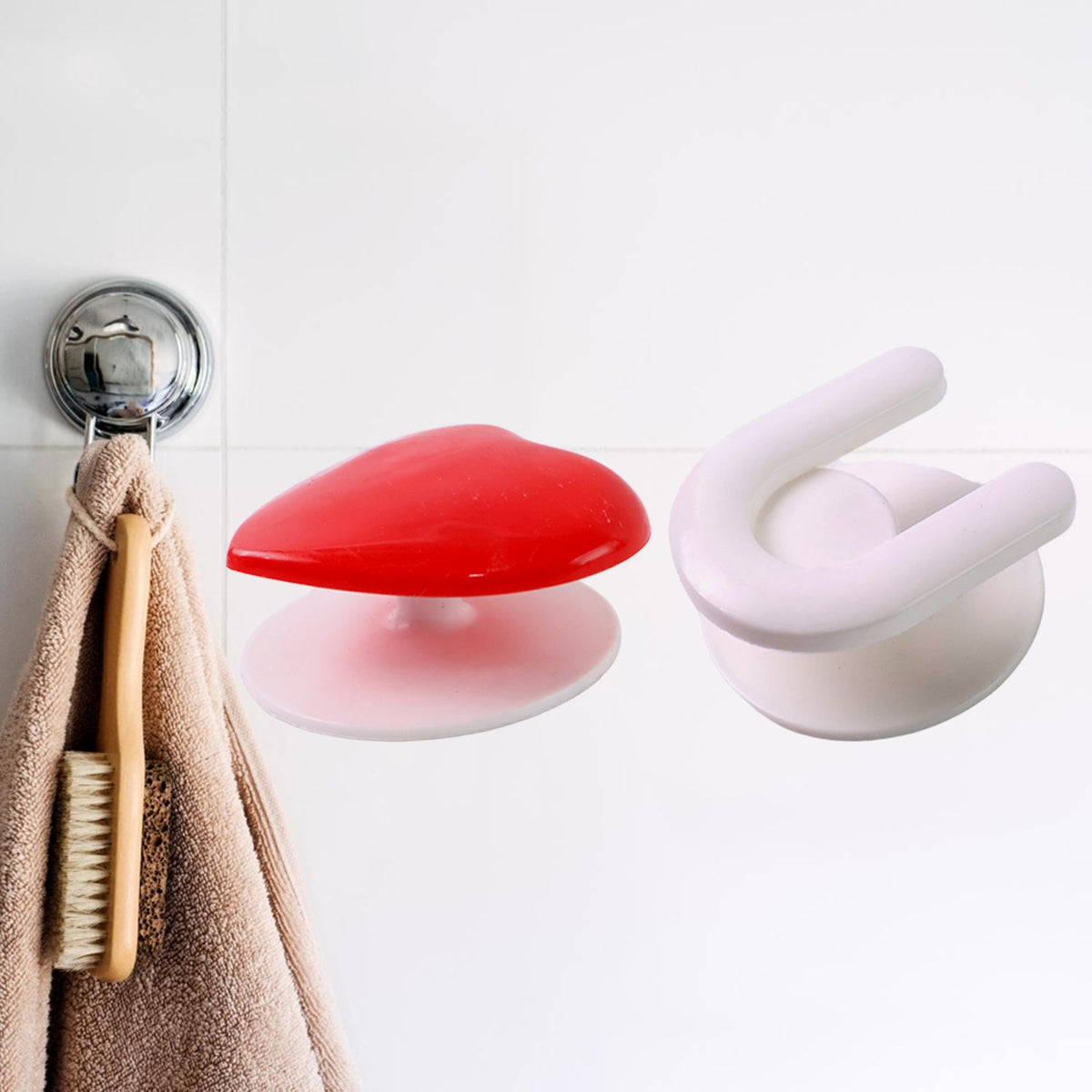 Adhesive Wall Hook set – Strong Grip & Reusable Utility – view 7