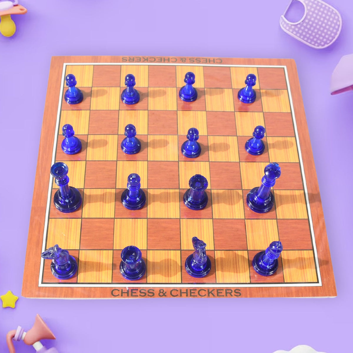 Family Board Game set – 13-in-1 Magnetic Chess & Ludo – view 7