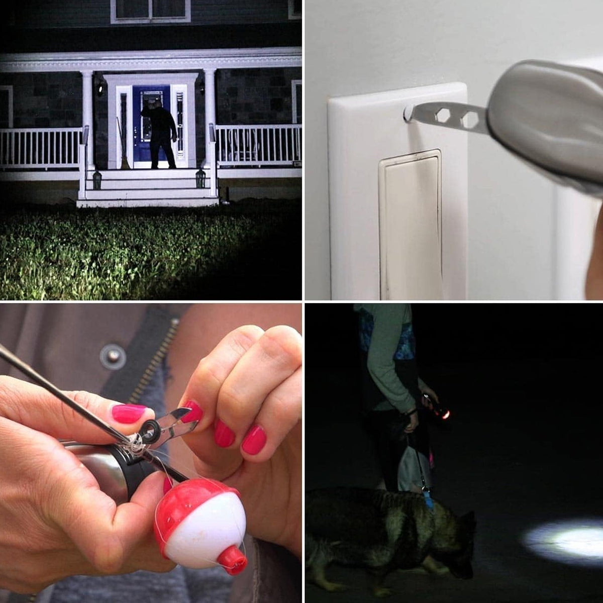 Multi-Tool LED Flashlight 7 in 1 Emergency Tool – alternate view