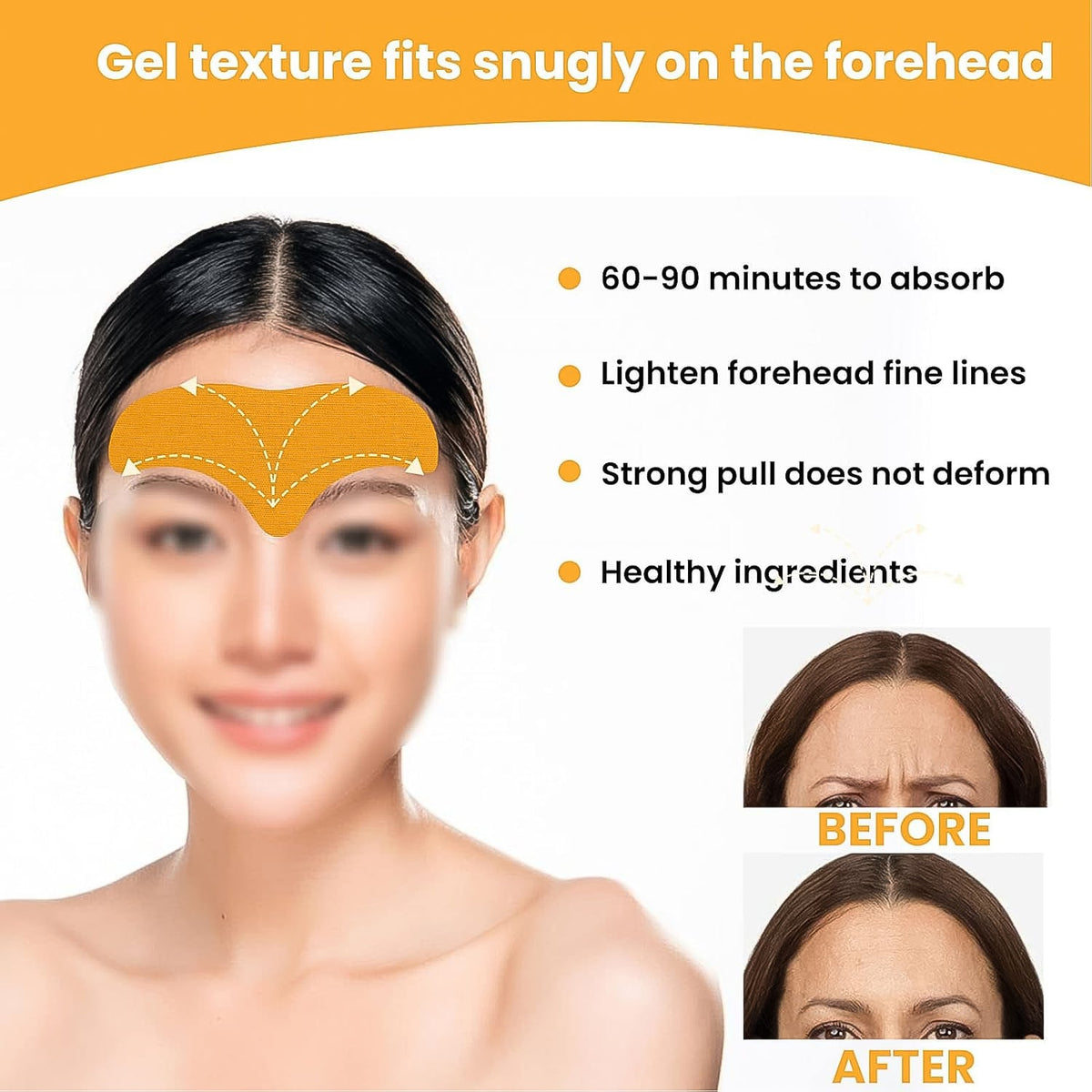 Forehead Wrinkle Patches (10 Pcs) – Anti-Aging Pads – view 7