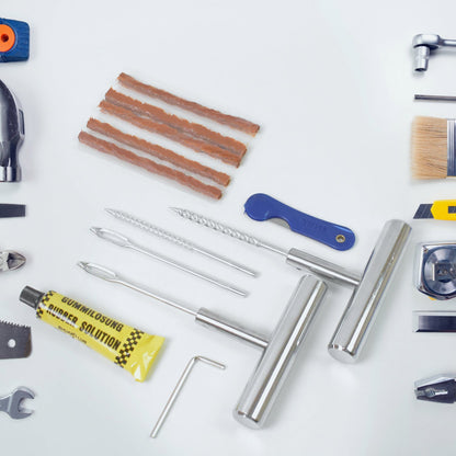 Tire Repair Kit – 13-Piece Portable set – detail view