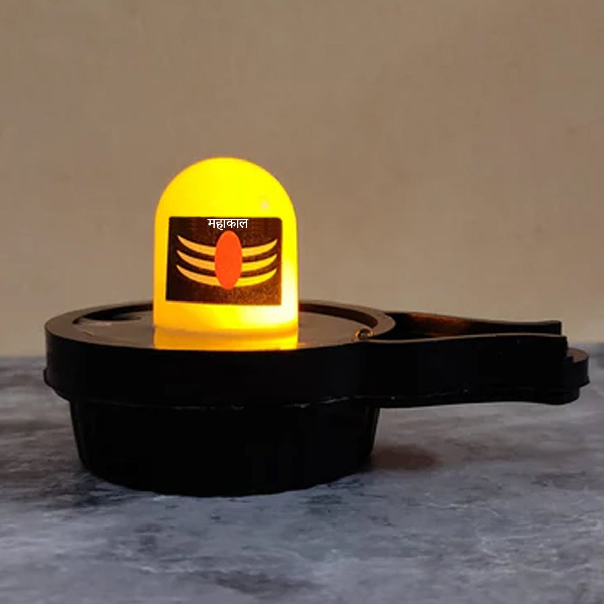 Water Sensor LED Shivling – Divine Pooja Idol
