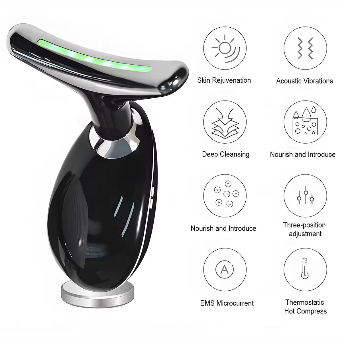 Neck Face Massager – Firming & Wrinkle Removal – detail view