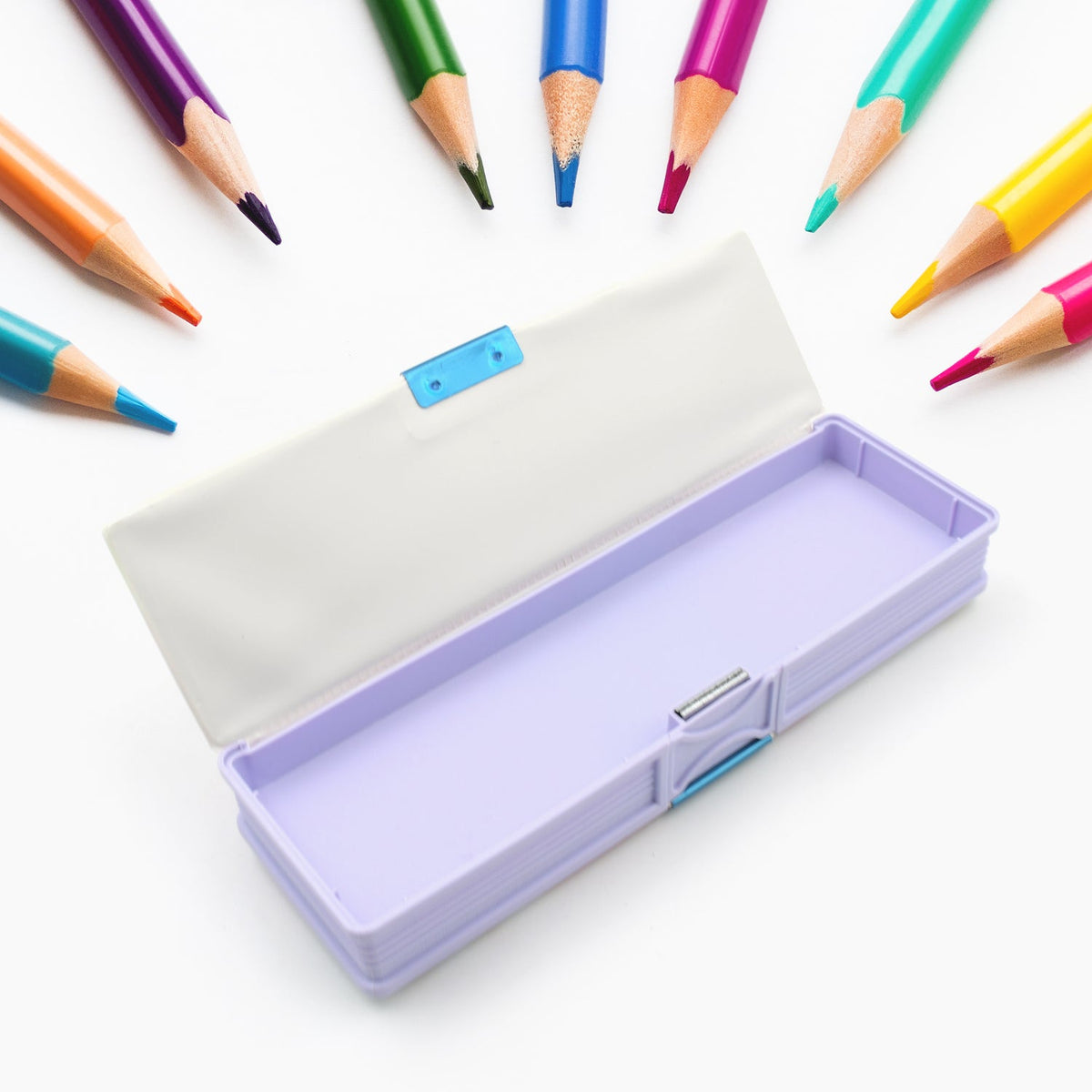 Cartoon Pencil Case – Double Deck Stationery Organizer – close-up