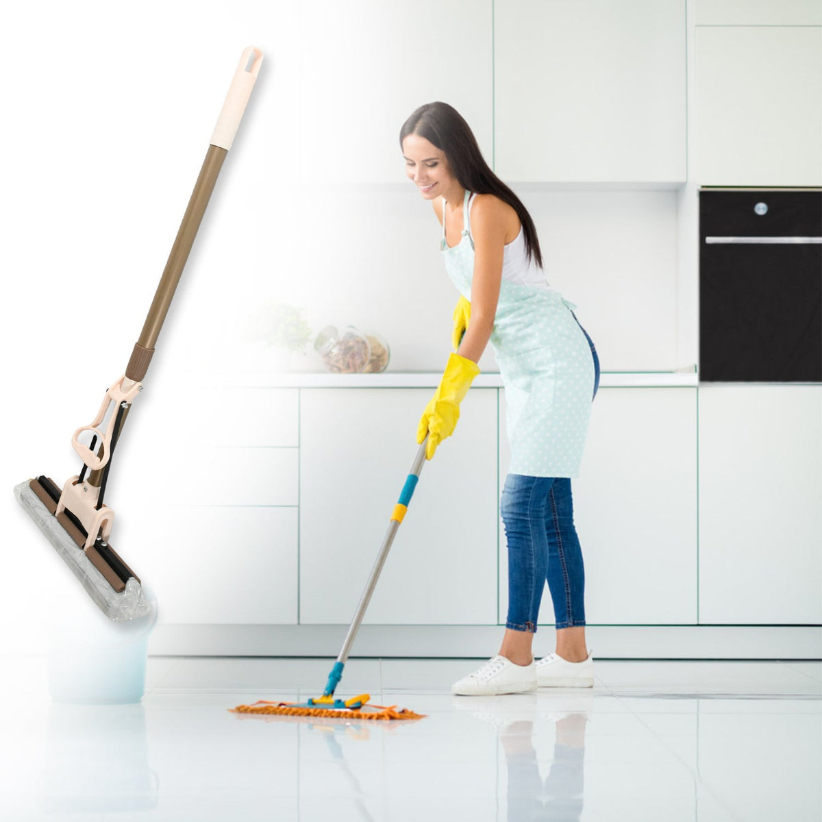 Self-Cleaning Sponge Mop – Super Absorbent – view 6