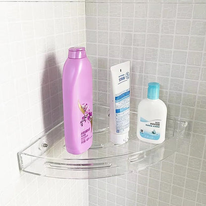Plastic Corner Shelf set – 3 pcs Wall Mounted – view 7