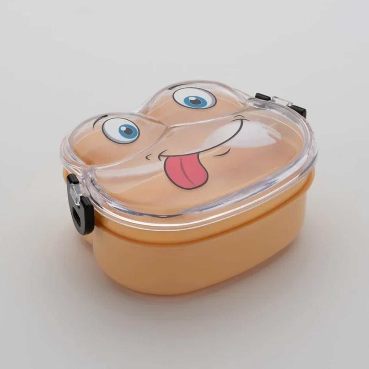 Froggy Lunch Box for Kids – Double Layer, Leakproof Tiffin – close-up