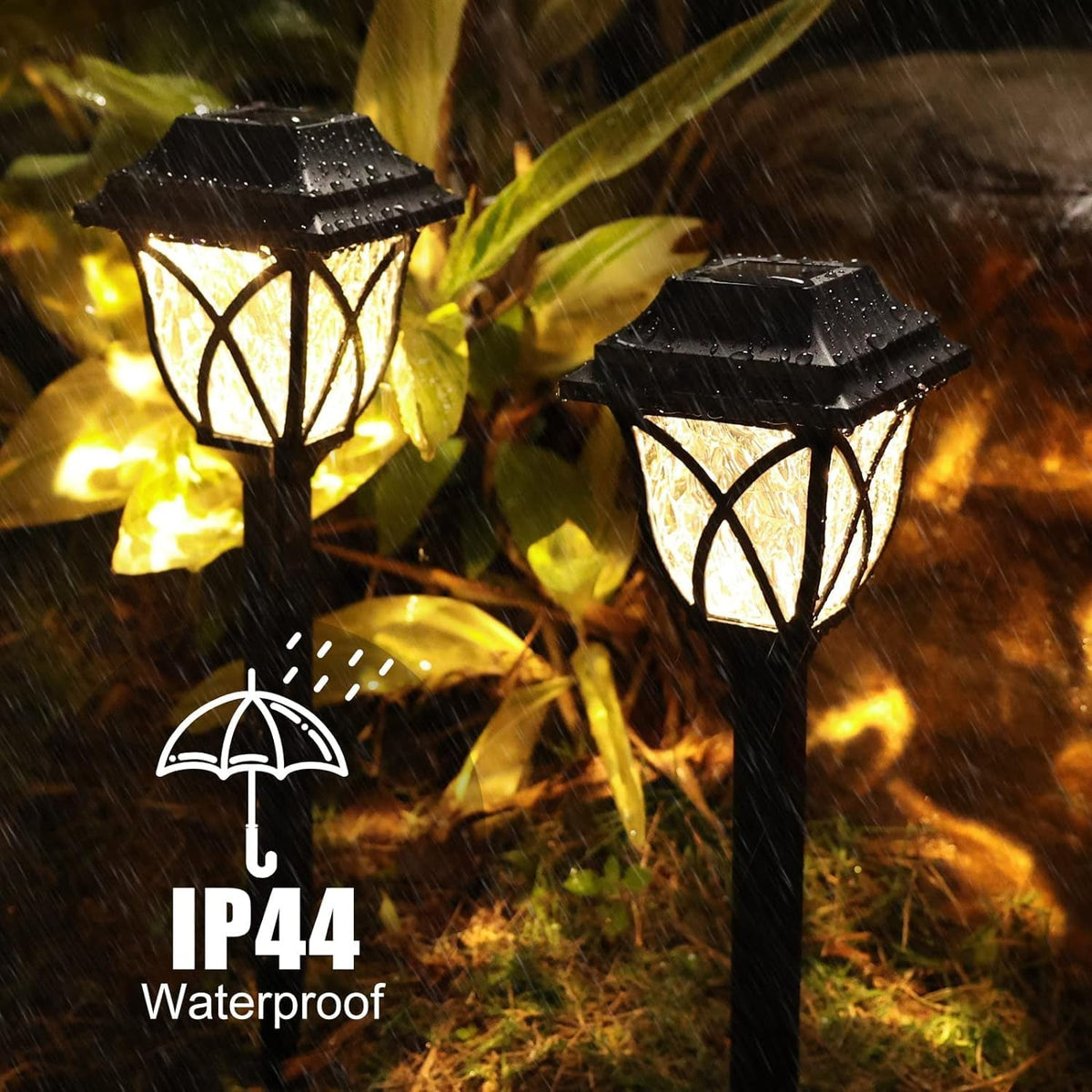 Solar Pathway Lights – Water-Ripple Garden Lighting – view 9