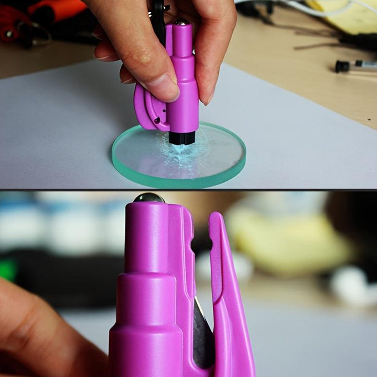 Emergency Safety Cutter – 2-in-1 Car Escape Tool – view 6