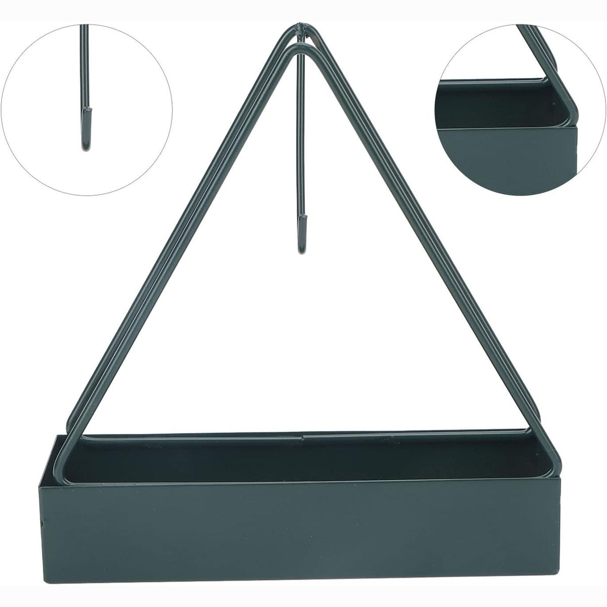 Mosquito Coil Holder – Triangular Iron Design – alternate view