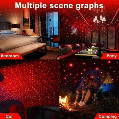 Car Star Projector – USB Roof Galaxy Light – view 6