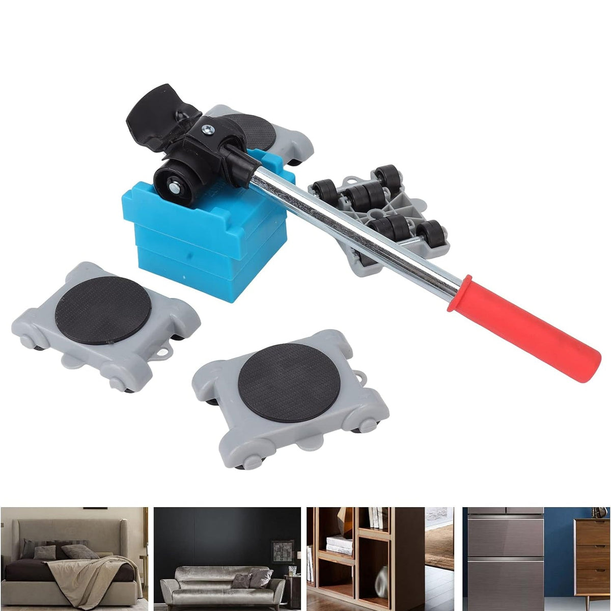 Furniture Lifter Tool set – Heavy Duty Movers Kit – view 6