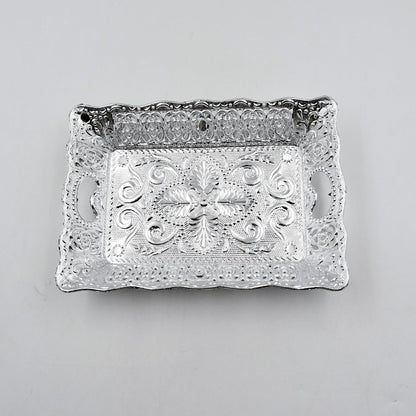 Mukhwas Serving Tray – Dry Fruit & Candy Plate – detail view