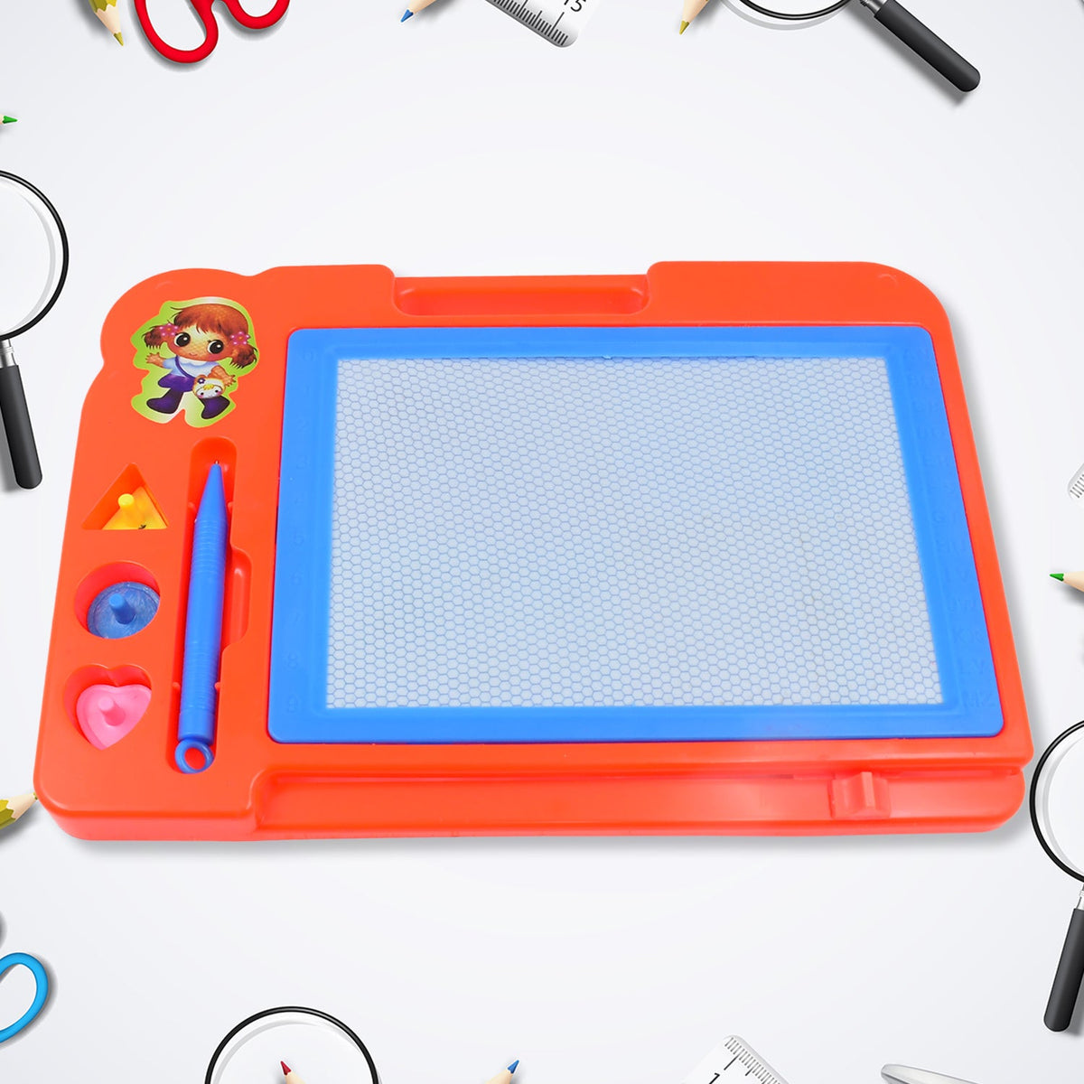 Magnetic Sketch Pad for Kids – Rewritable Drawing Board – view 6