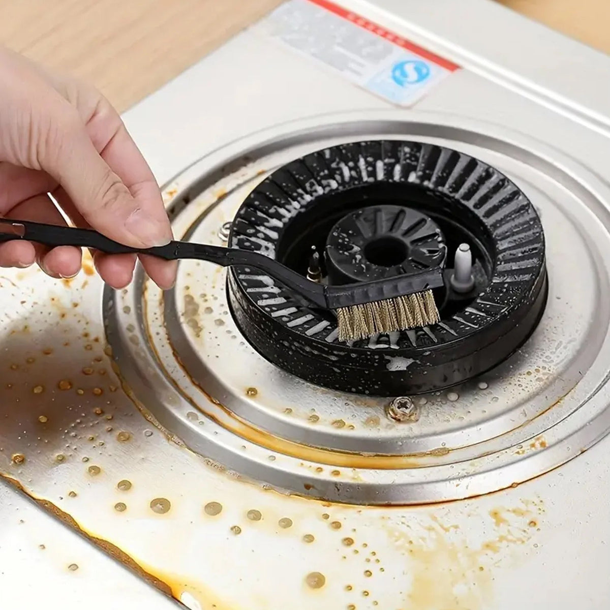 Brass Wire Brush – Multi-Purpose Cleaning & Rust Removal – alternate view