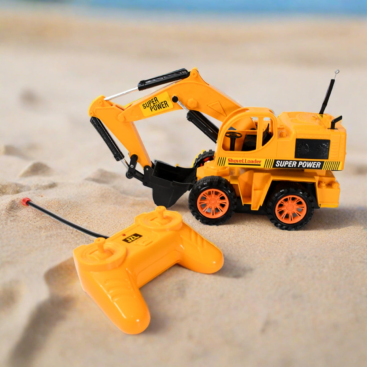 Remote Control JCB Toy – Construction Truck for Kids – detail view