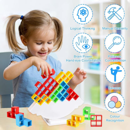 Tower Balance Game – 16 pcs Skill Builder – view 6