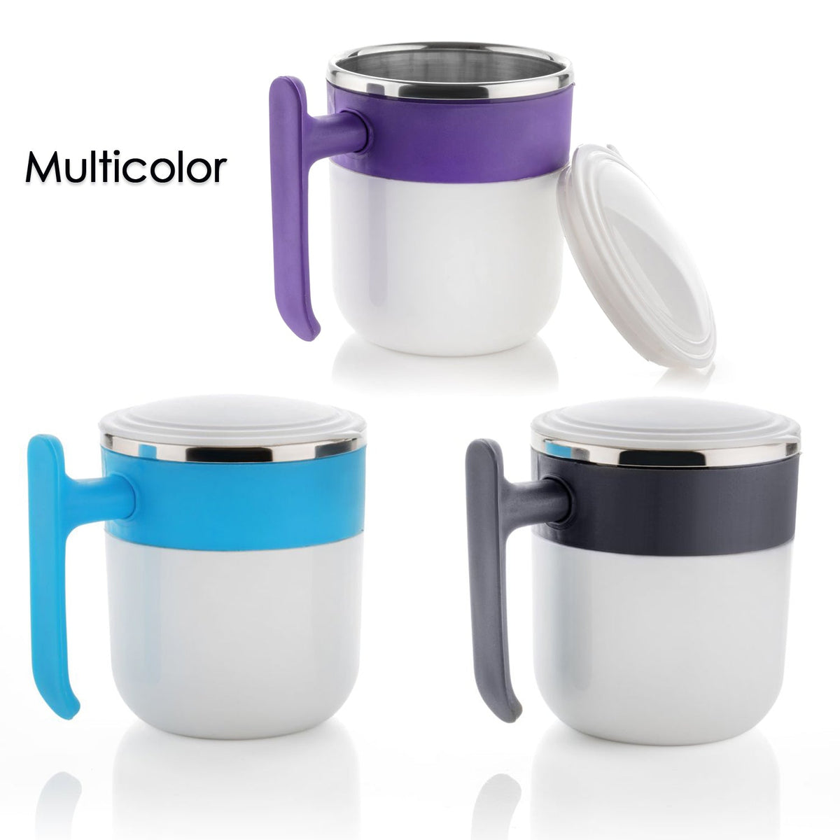 Insulated Coffee Mug – Spill-Proof Stainless Steel – alternate view