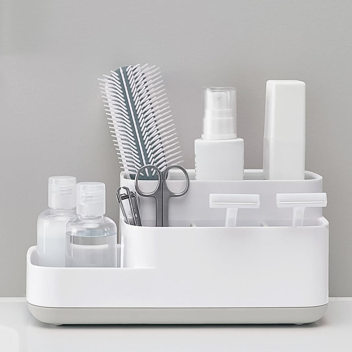 Bathroom Desk Organizer – 5-Compartment Multipurpose Storage – view 6