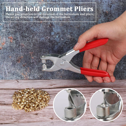 Grommet Setting Tool Kit – Eyelets & Punch – detail view