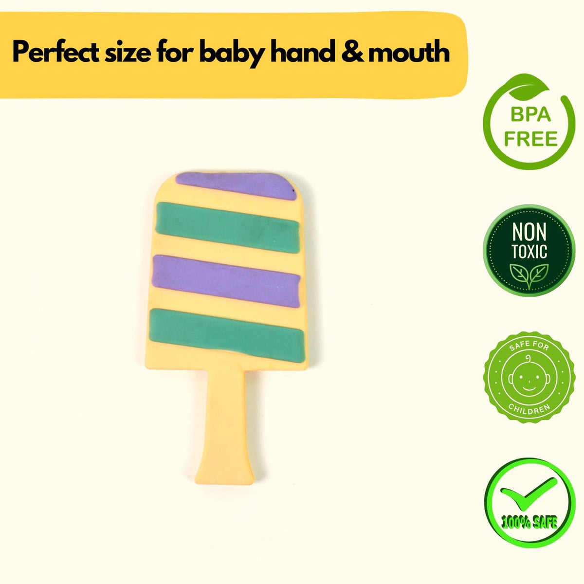 Silicone Baby Teether – Soft, BPA-Free Candy Shape – view 8