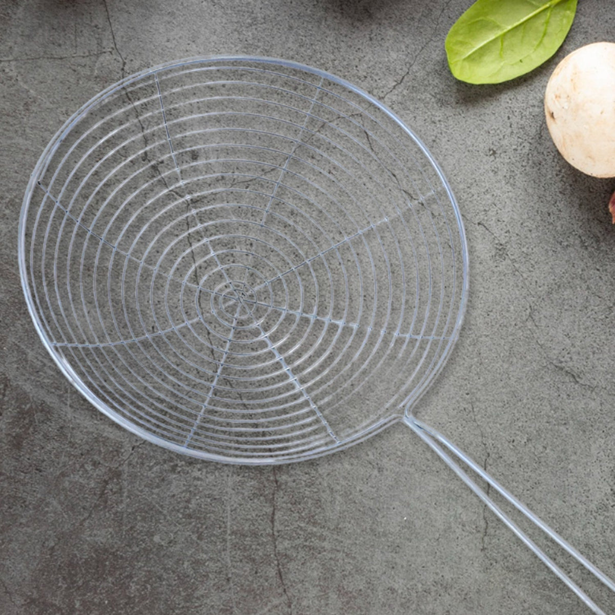 Stainless Steel Deep Fry Strainer – Large Size – detail view