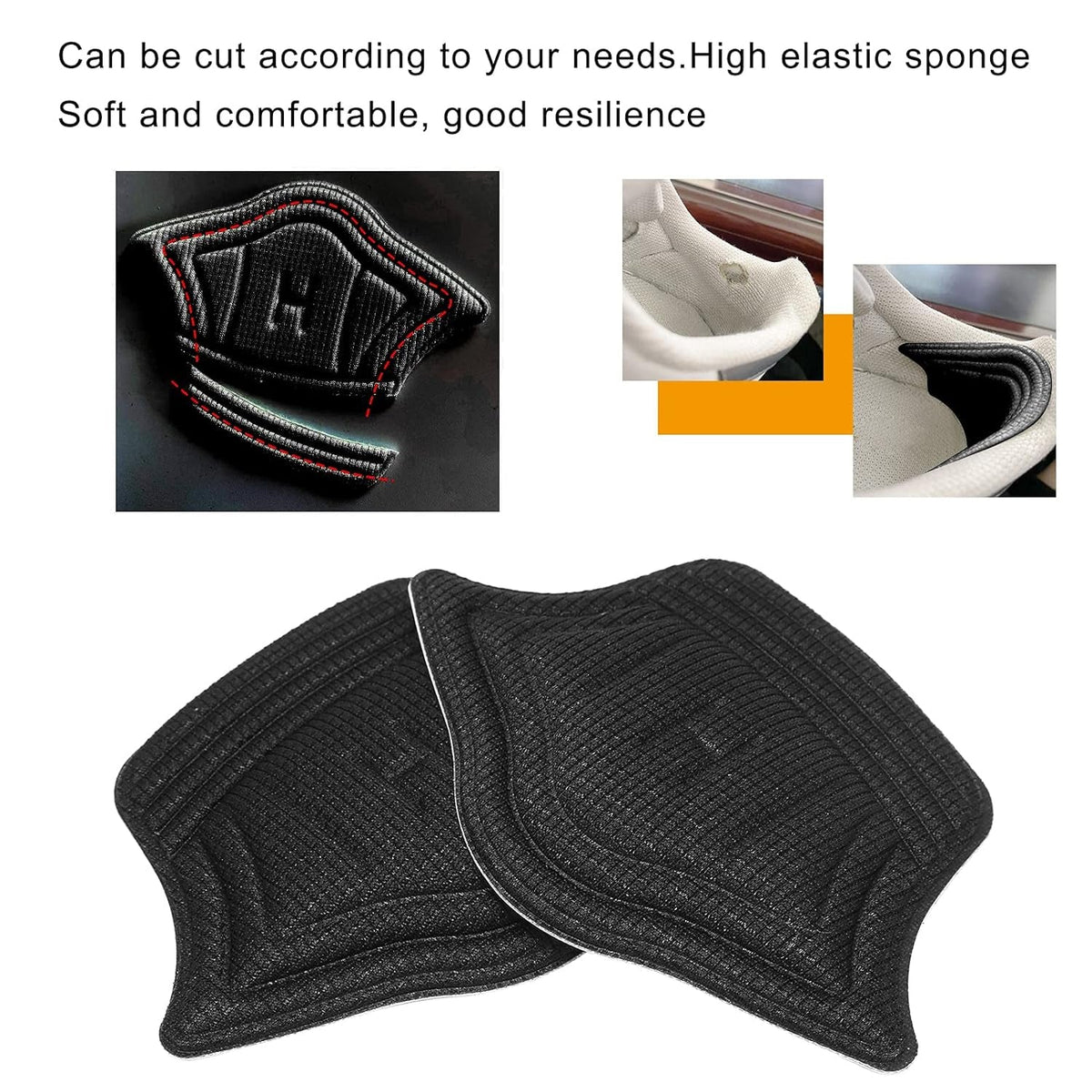 Heel Cushion Pads – Soft & Protective Shoe Insoles – view 6