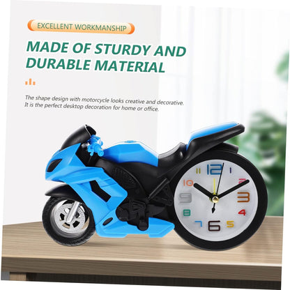 Retro Motorcycle Alarm Clock – Silent Engine Design – alternate view