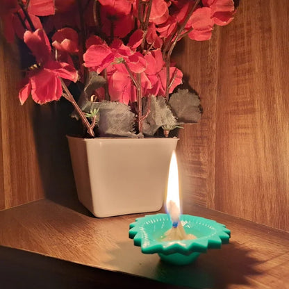 Silicone Diya set (6 Pcs) – Reusable Diwali Lamps – alternate view