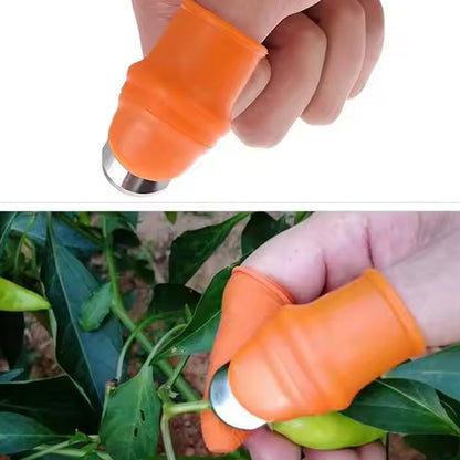 Thumb Knife Cutter – Safe Silicone Finger Guard – detail view