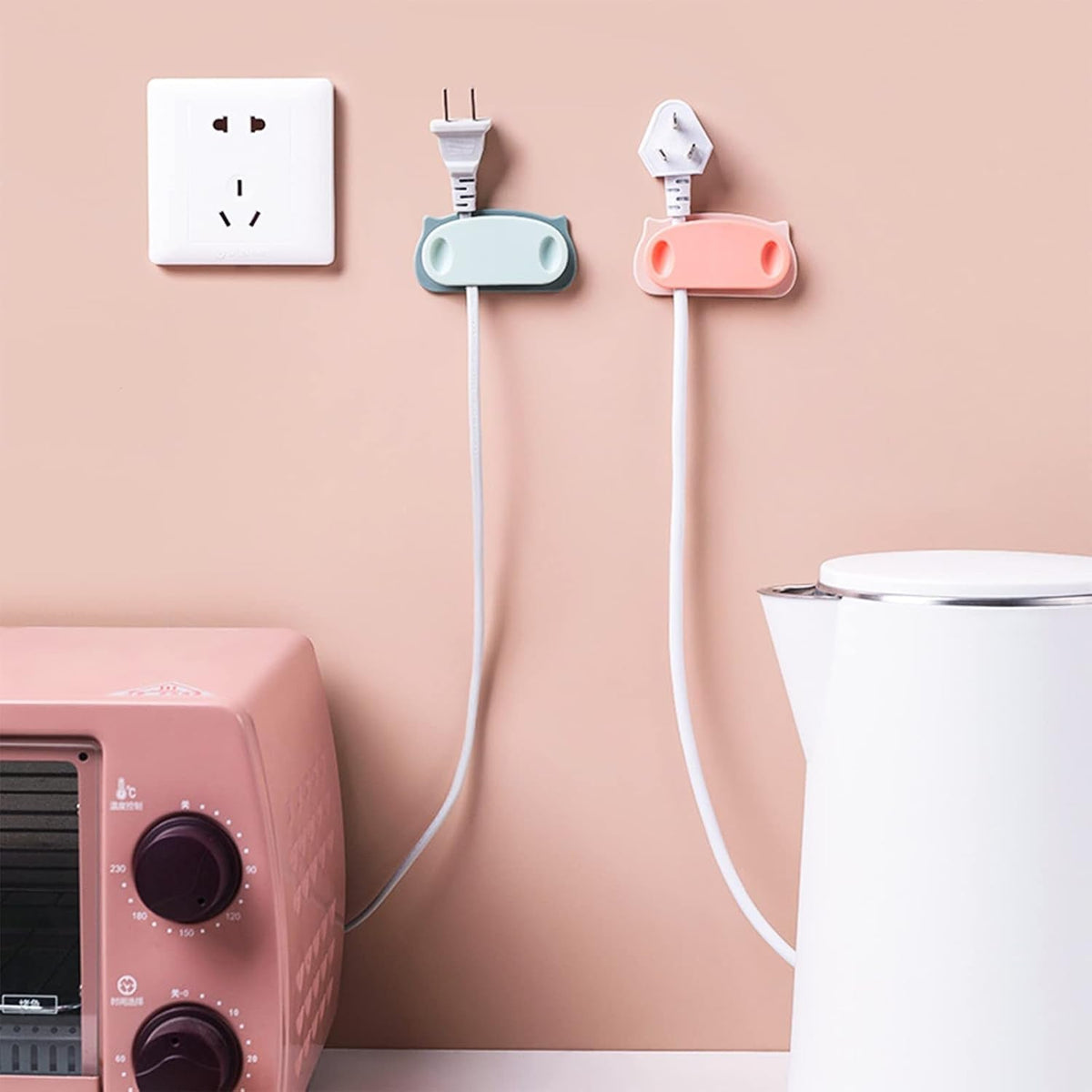 Pig Plug Wire Organizer – Durable Cable Holder Clips – view 6