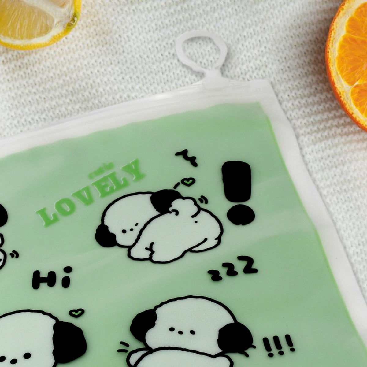 Multipurpose Zip Pouch – Stationery & Travel Organizer – close-up